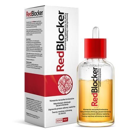 Redblocker koncentrat naprawczy do skóry wrażliwej i naczynkowej, 30 ml