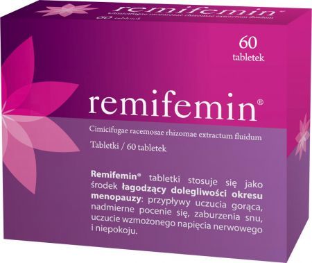 Remifemin 0,018-0,026 ml, 60 tabletek