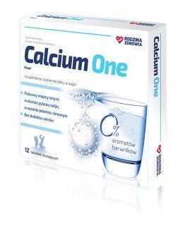 Rodzina Zdrowia Calcium One, 12 tabletek