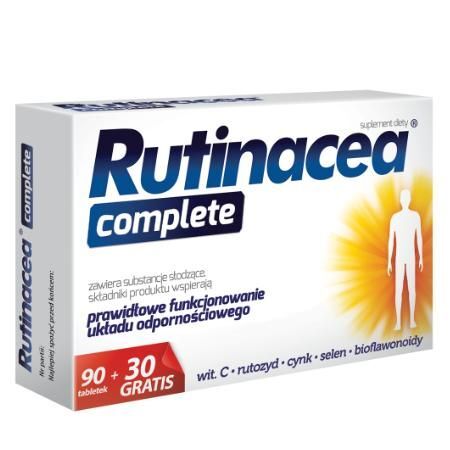 Rutinacea Complete, 90 tabletek + 30 tabletek GRATIS