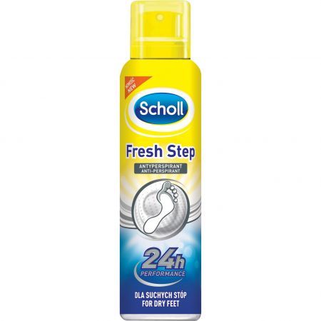 Scholl Fresh Step, antyperspirant do stóp, 150 ml
