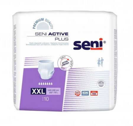 Seni Active Plus, majtki chłonne, XXL, 140-190 cm