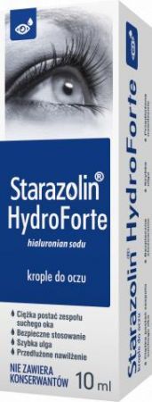 Starazolin HydroForte krople do oczu, 10 ml ECO