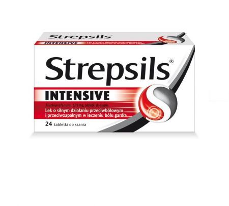 Strepsils Intensive, 24 tabletki