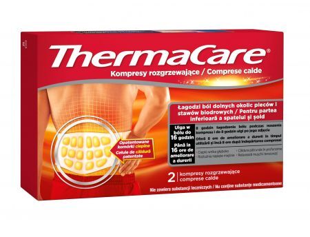 ThermaCare® kompresy rozgrzewające na plecy i biodra, 2 sztuki