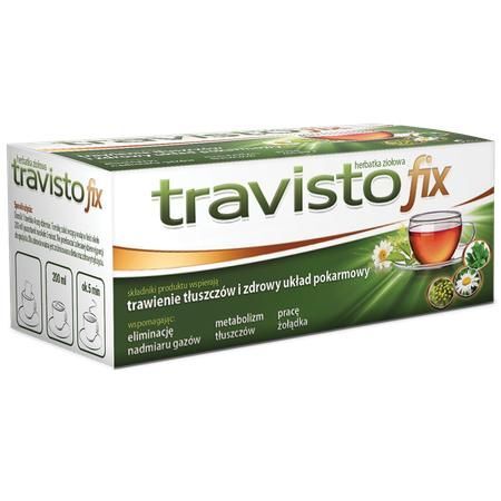 Travisto fix, herbatka, 20 sztuk