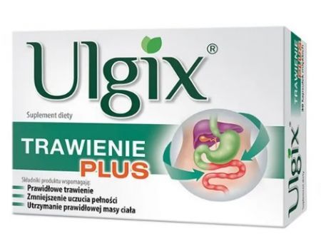 Ulgix Trawienie Plus, 30 kapsułek