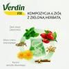 Verdin Fix, mieszanka ziołowa z zieloną herbatą, 20 saszetek