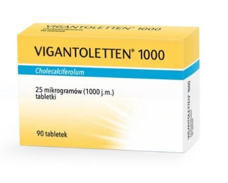 Vigantoletten 1000 j.m., 90 tabletek