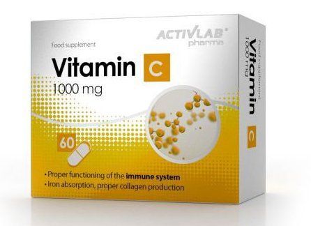 Vit. C 1000 mg Activlab, 60 kapsułek