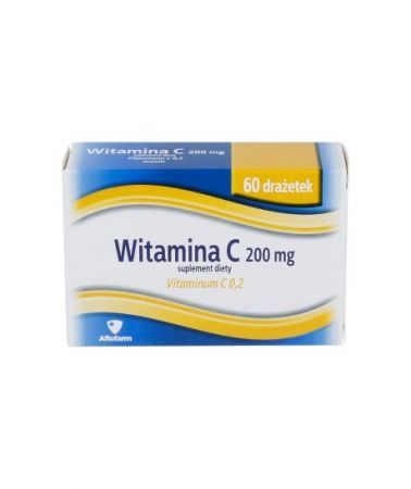 Witamina C 0,2 g,  60 tabletek
