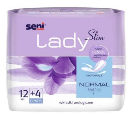 Wkładki urologiczne dla kobiet Seni Lady Slim Normal 16 sztuk
