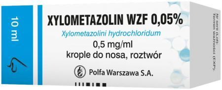 Xylometazolin WZF 0.05% krople do nosa 0,5mg/ml