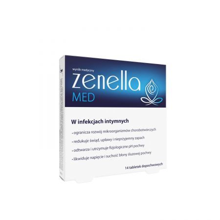 Zenella Med, 14 tabletek dopochwowych
